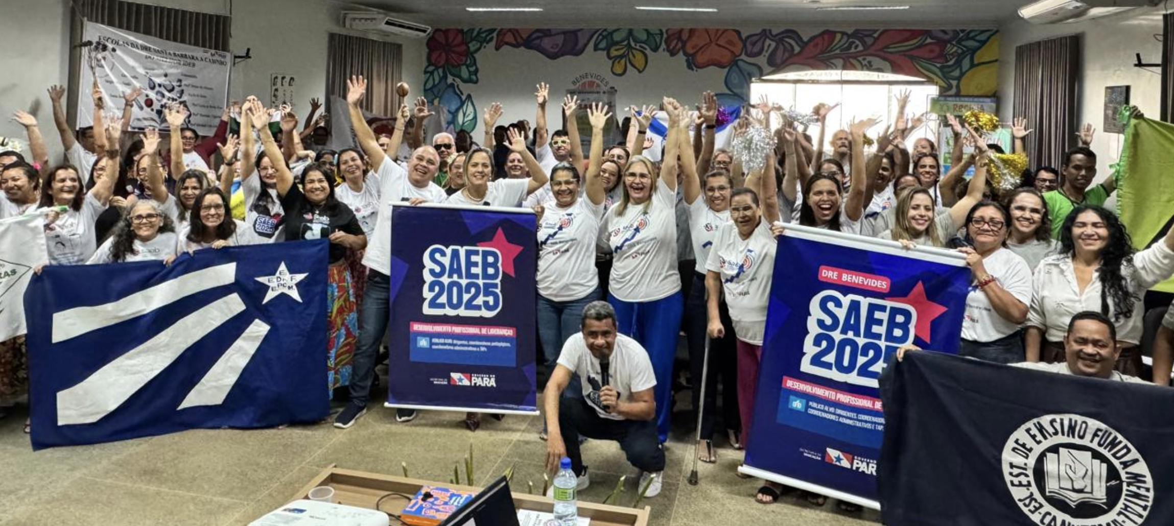 notícia: Caravana Saeb 2025 ouve educadores para fortalecer a aprendizagem no Pará